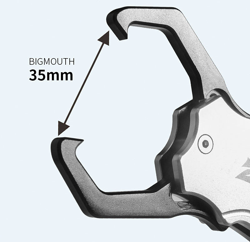 Aluminum Fish Gripper & Lure Pliers, Scale Option – product photo