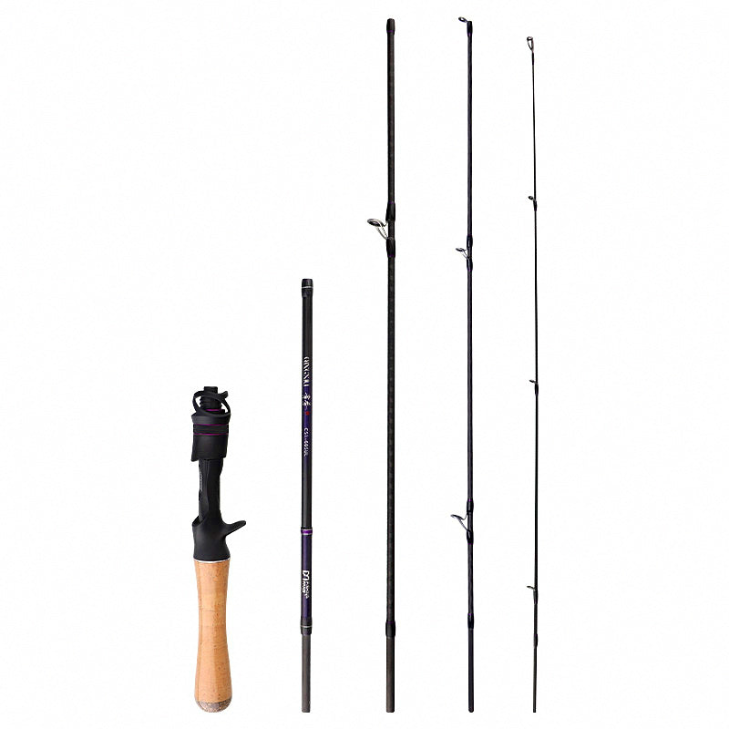 Carbon Travel Lure Rod, 1.55–1.8 m (5.1–5.9 ft) Adjustable – product photo