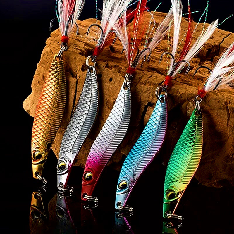 S-Shape Snake Spoon Lure, 5–20 g (0.18–0.71 oz) – product photo