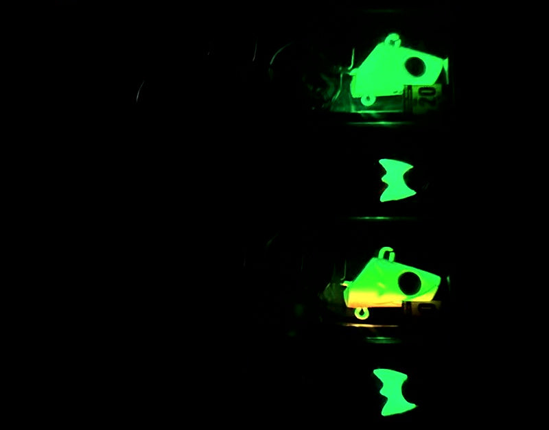 Glow Lead Head Single Hook, 56–188 g (2.0–6.6 oz) – product photo