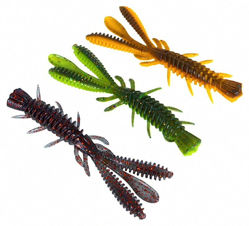 Soft Plastic Shrimp Lure, 5-7 cm (2-2.8 in), 10-30 Pack – product photo