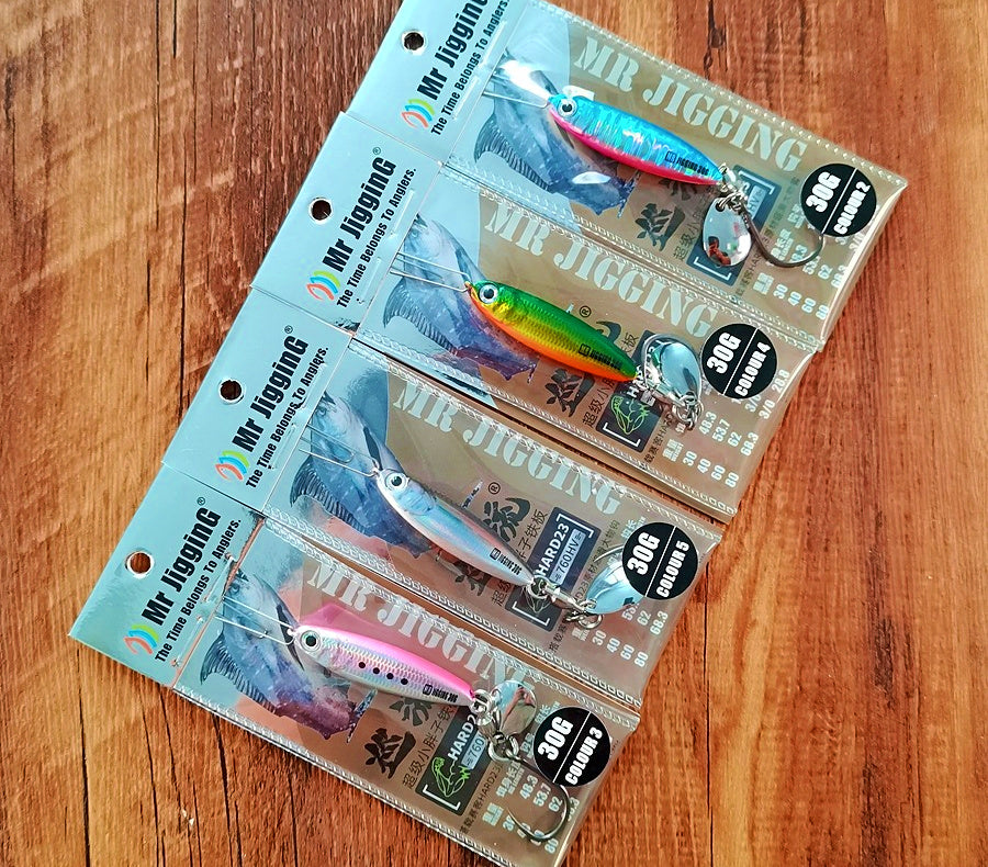 Short Chunky Metal Jig, 10–120 g (0.4–4.2 oz) – product photo