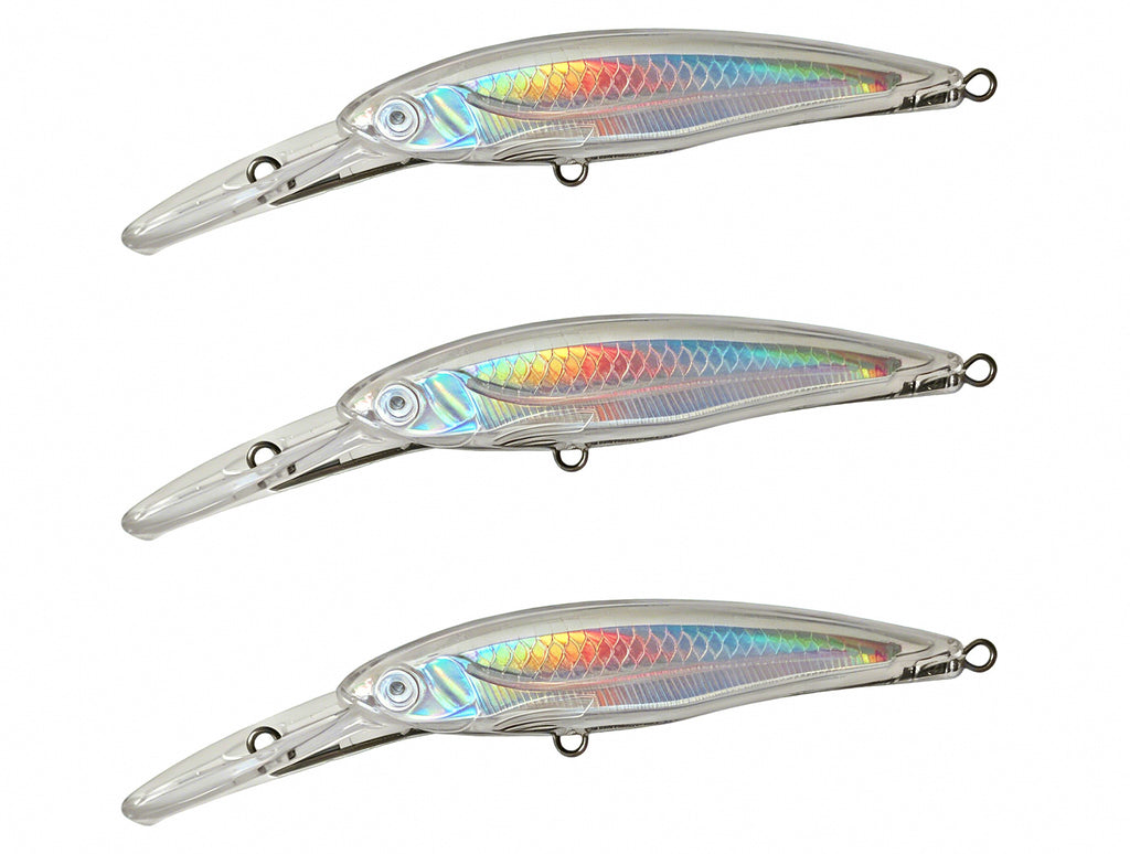 Unpainted Floating Diving Minnow Plug, 16.5 cm, 28 g (1 oz) – product photo