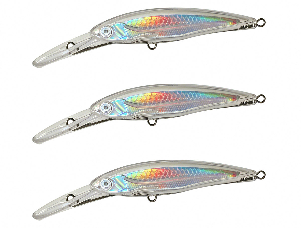Unpainted Floating Diving Minnow Plug, 16.5 cm, 28 g (1 oz) – product photo