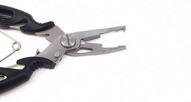 Stainless Fishing Pliers, Fish Gripper & Lanyard Options – product photo