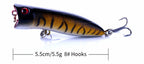 Floating Popper Topwater Lure, 5.5 cm (2.2 in), 5.5 g (0.19 oz) – product photo