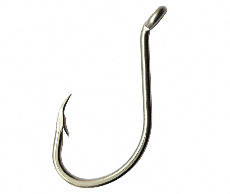 Stainless Steel Octopus Hooks, Barbed, Size 4 to 9/0 – product photo