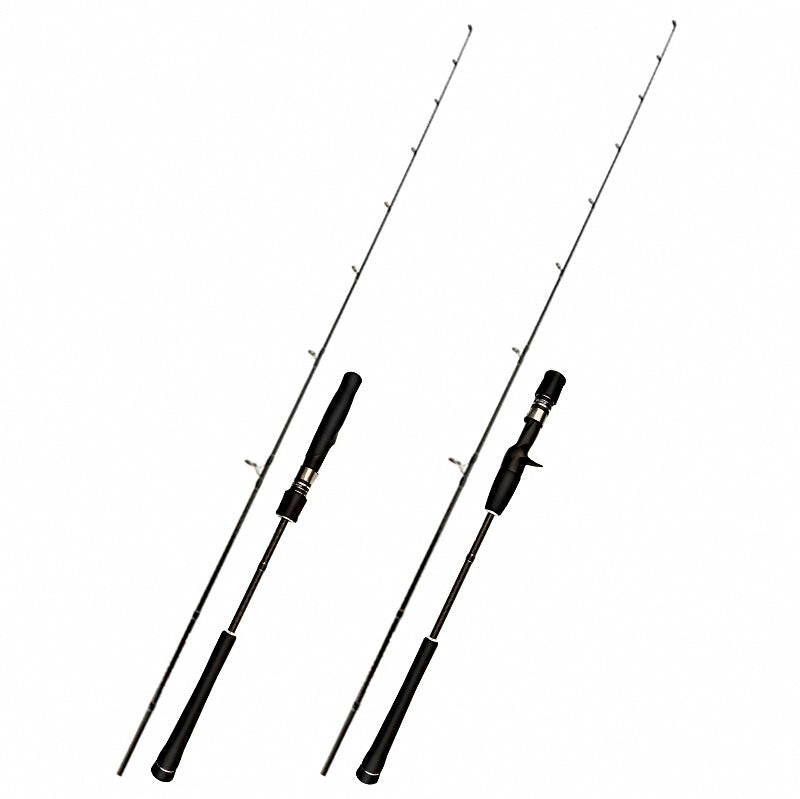 Slow Pitch Jigging Rod, 2-Piece Carbon, 1.83–1.91 m (6–6.3 ft)
