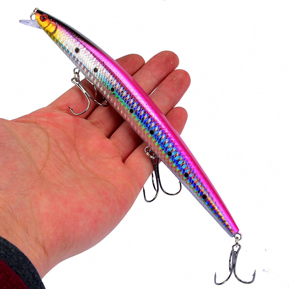 Saltwater Minnow Lure, 18 cm (7.1 in), 24 g (0.85 oz)