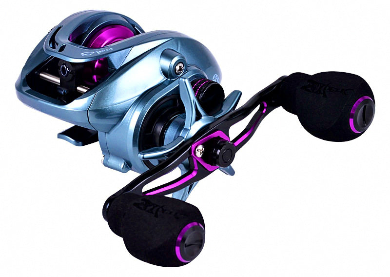 Low-Profile Baitcasting Reel, Carbon Body, 6.3:1, 5 Bearings – product photo