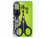 Braided Line Fishing Scissors, Titanium Black – product photo