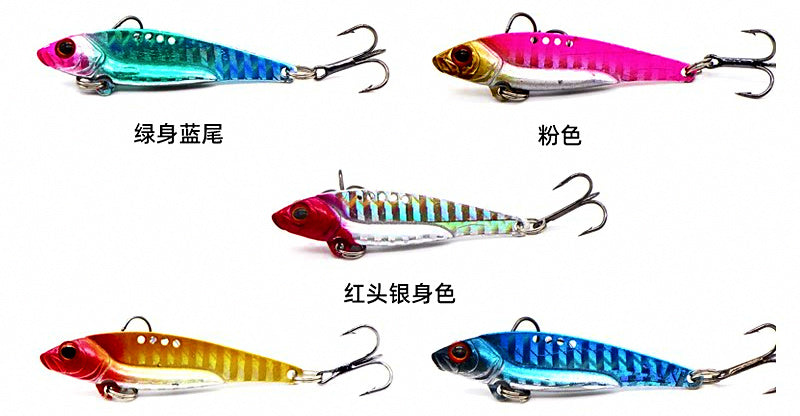 VIB Blade Bait Vibrating Lure, 10 g & 13 g (0.35 & 0.46 oz) – product photo