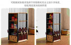 Rotating Fishing Rod Storage Rack, 75–150 cm (30–59 in) – product photo