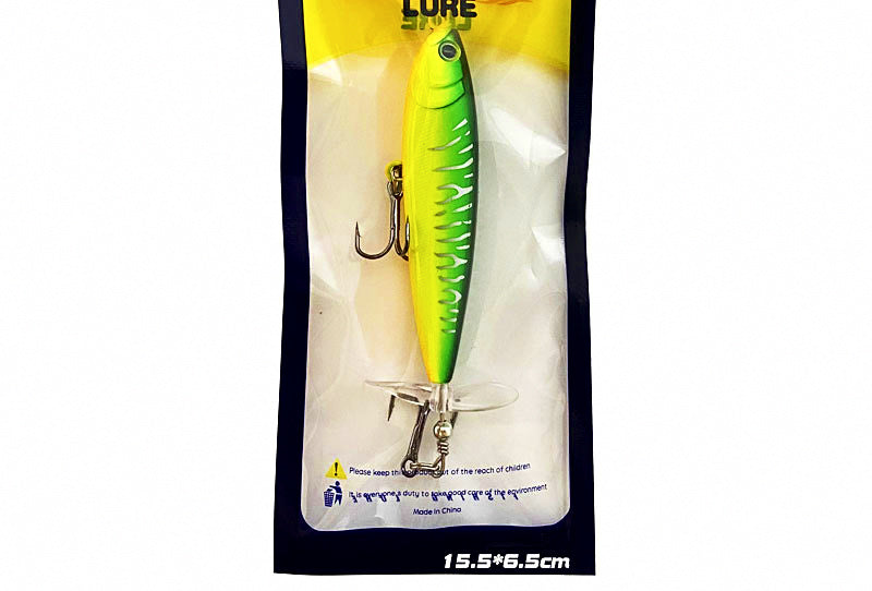 Propeller Pencil Topwater Lure, 8–10 cm (3.1–3.9 in) – product photo