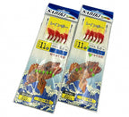 Red Skin Sabiki Rig, 6 Hooks, Sizes 5–13 – product photo