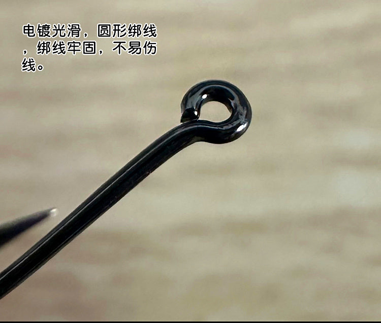 Iseama Ring Eye Hooks, Sizes #1–#20 – product photo