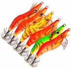 Egi Squid Jig Wood Shrimp Lure, #2.0–#3.0 – product photo