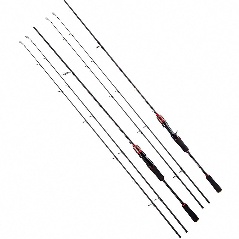 Carbon Dual-Tip Lure Rod, 2-Piece, 1.68–2.7 m (5'6"–8'10")