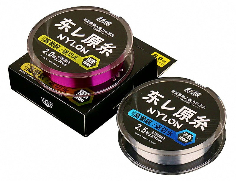 Nylon Monofilament Fishing Line, Main & Leader, 100 m (109 yd) – product photo