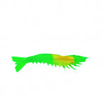 Weighted Soft Shrimp Lure with Hook, 6 cm (2.4 in), 3 g