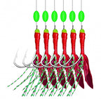 String Hook Bait Rig, Red Skin or Sequin, No. 6–16 – product photo