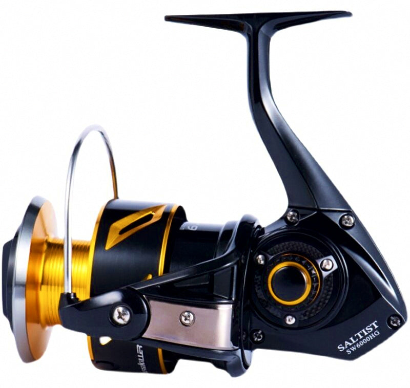 All-Metal Spinning Reel, Saltwater Jigging, Sizes 4000–10000 – product photo