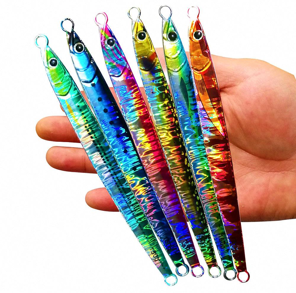 Fast-Sinking Metal Jig, Glow UV, 60–180 g (2.1–6.3 oz) – product photo