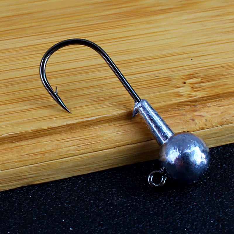Jig Head Hooks for Soft Baits, 2–14 g, 25-Pack