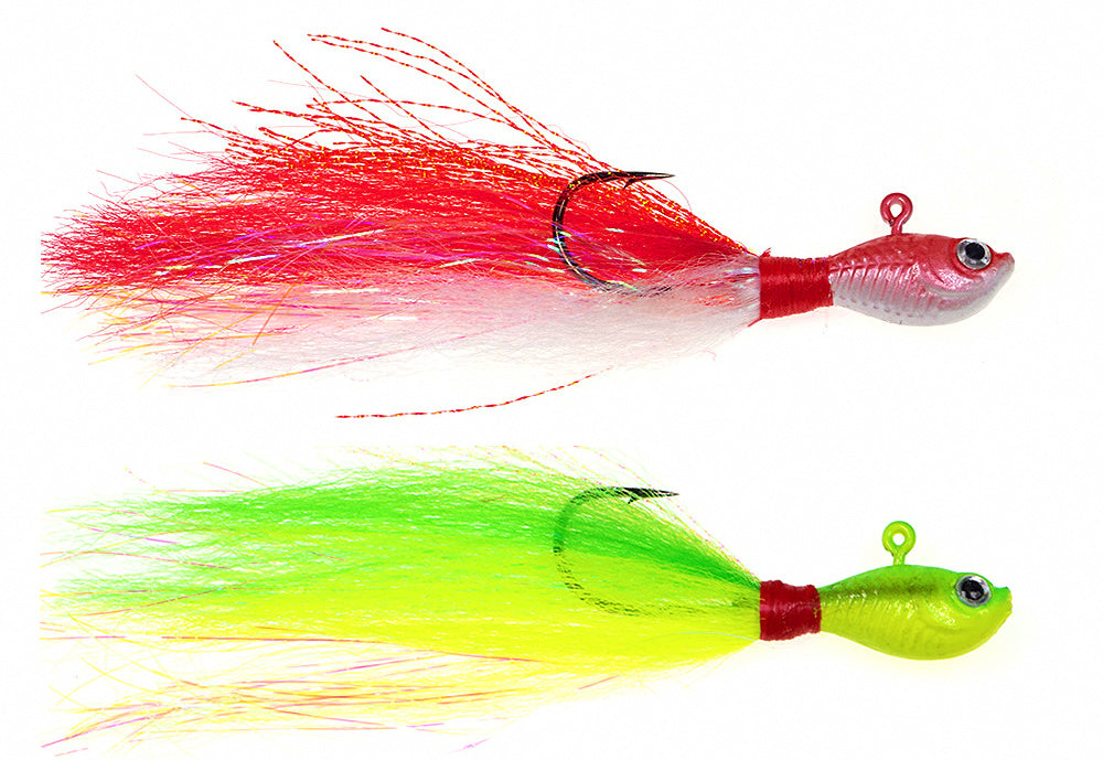 Bucktail-Style Lead Head Jig, 10–42 g (0.35–1.5 oz) – product photo