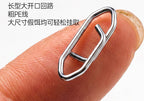 Stainless Steel Quick Snap Lure Clips, Small & Large – product photo