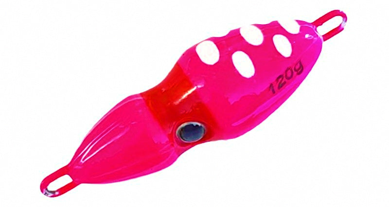 Metal Jig, Glow & Green, 40–250 g (1.4–8.8 oz) – product photo