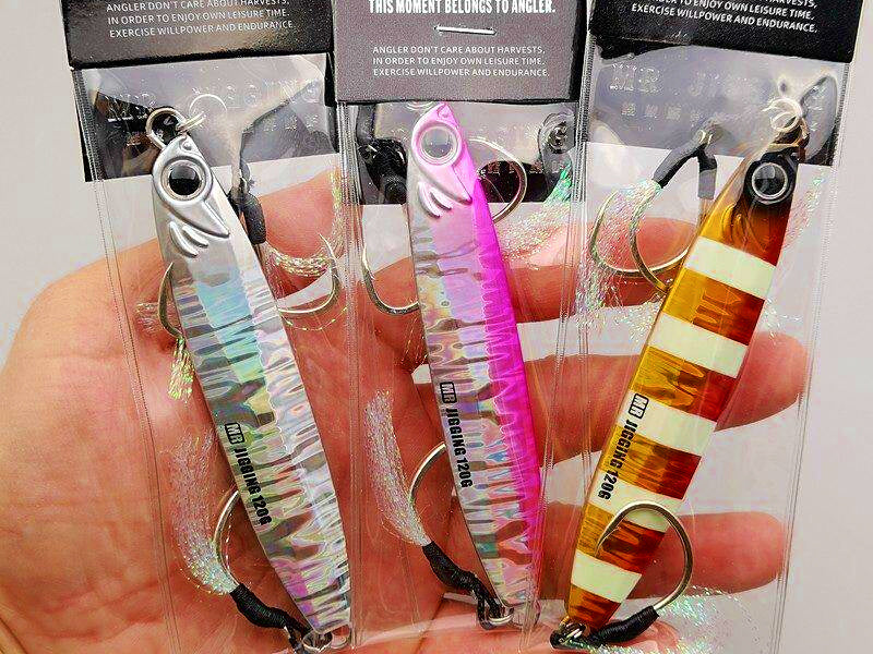 Metal Jig Lure, Slow & Fast Jigging, 35–120 g (1.2–4.2 oz) – product photo