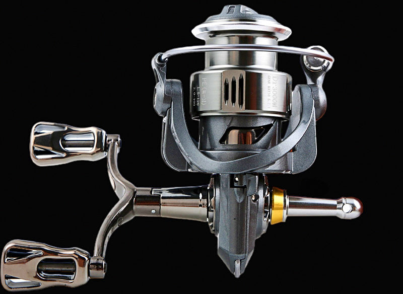 All-Metal Front Drag Spinning Reel, Double Knob, 2500-6000 – product photo