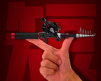 Telescopic Carbon Rod and Reel Combo, 1.6–2.7 m (5.3–8.9 ft) – product photo