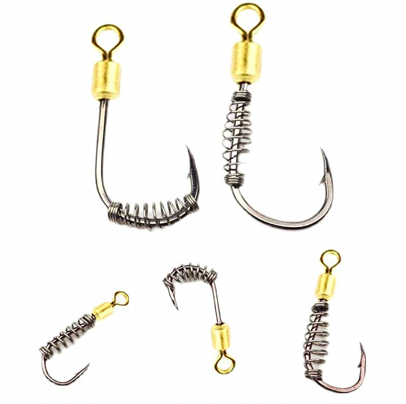 Iseni Swivel Hooks, Sizes 3–16, 5 or 10 Pack – product photo