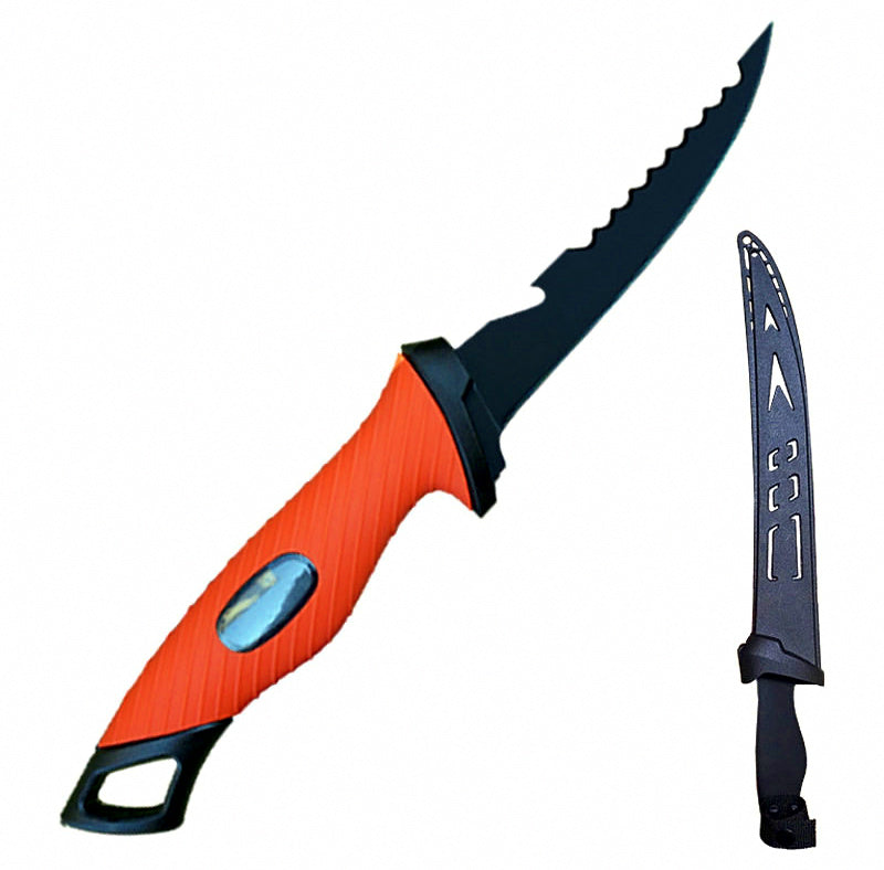 Saltwater Fishing Knife, 13 cm (5.1 in) Stainless Blade