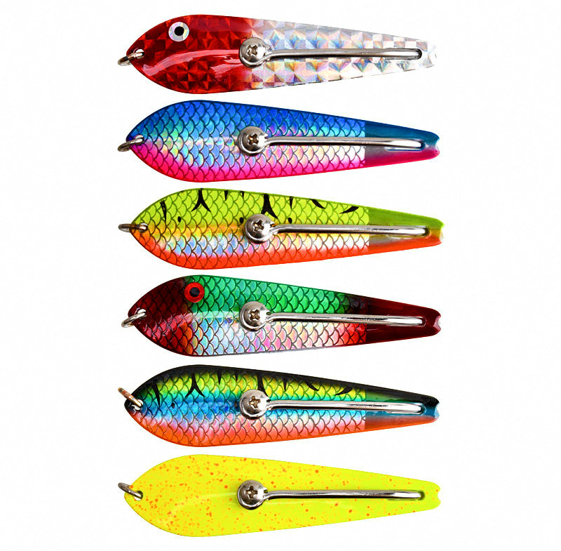 Trolling Drone Spoon, Stainless Double Hook, Sizes 3.5–5.0 – product photo