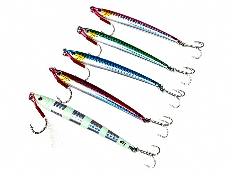 Casting Metal Jig with Hook, 7–100 g (0.2–3.5 oz) – product photo