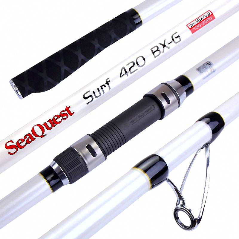 Extra-Hard Carbon Casting Rod, 3-Piece, 4.2/4.5 m (13.8/14.8 ft) – product photo
