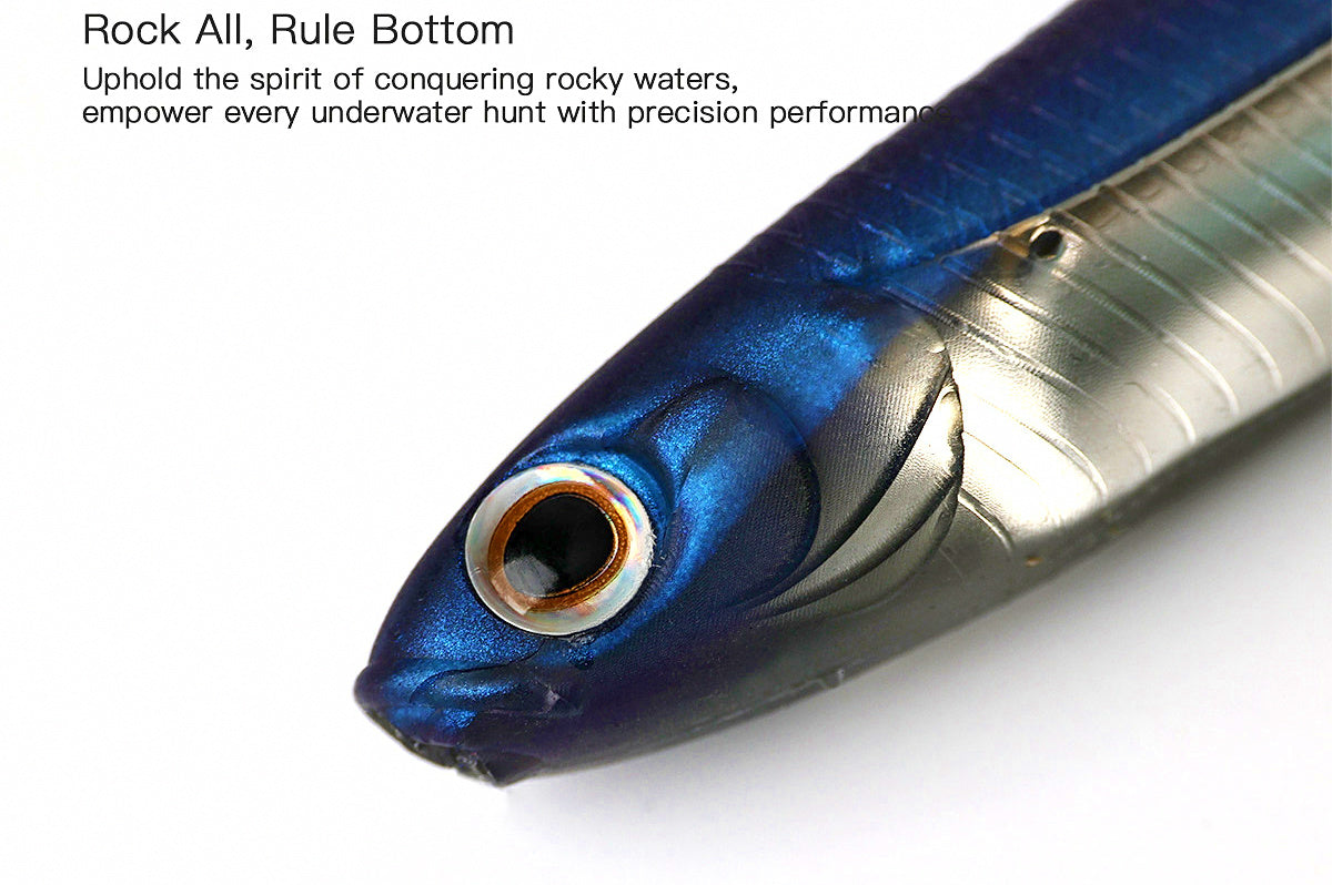Soft Plastic Swimbaits, Fork & T-Tail, 10–12 cm (3.9–4.7 in) – product photo