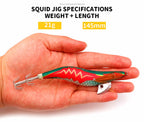 Wood Shrimp Squid Jig, 14.5 cm (5.7 in) 21 g (0.74 oz) – product photo