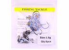 Fish Eye Jig Head Hooks, 3.5–14 g (1/8–1/2 oz), 5-Pack – product photo