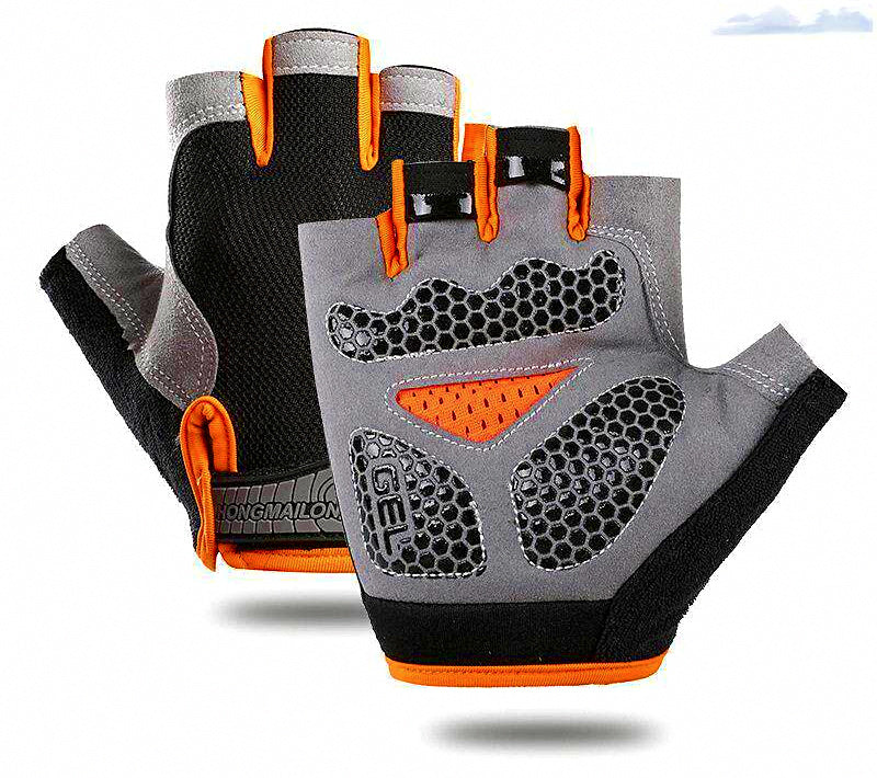 Half-Finger Fishing Gloves, Non-Slip Sun Protection – product photo