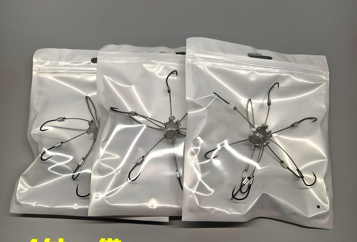 Reinforced Wire Flip Hooks, Ise #9–16, Packs & Bottom Rigs – product photo