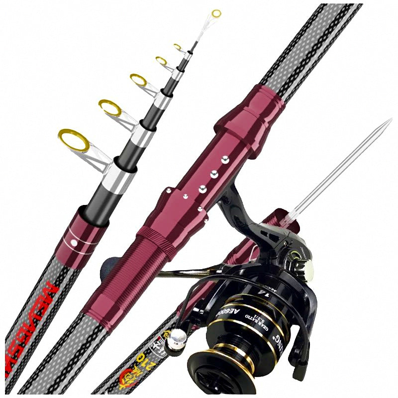 Long-Cast Sea Rod, 2.1–3.6 m (6.9–11.8 ft), Rod or Combo