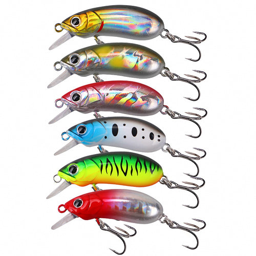 Slow Sinking Rocking Hard Lure, CC35 / CC40, Treble or Single Hook