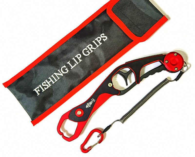 Aluminum Fish Gripper with Lanyard, 25 cm (9.8 in) – product photo