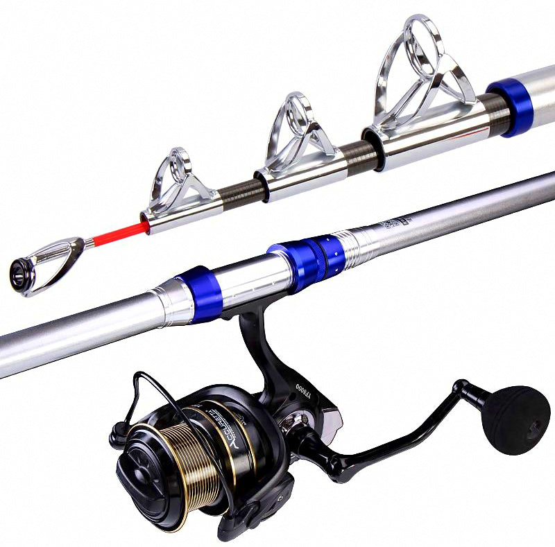 Carbon Telescopic Snagging Rod, 2.1–5.4 m (6.9–17.7 ft)