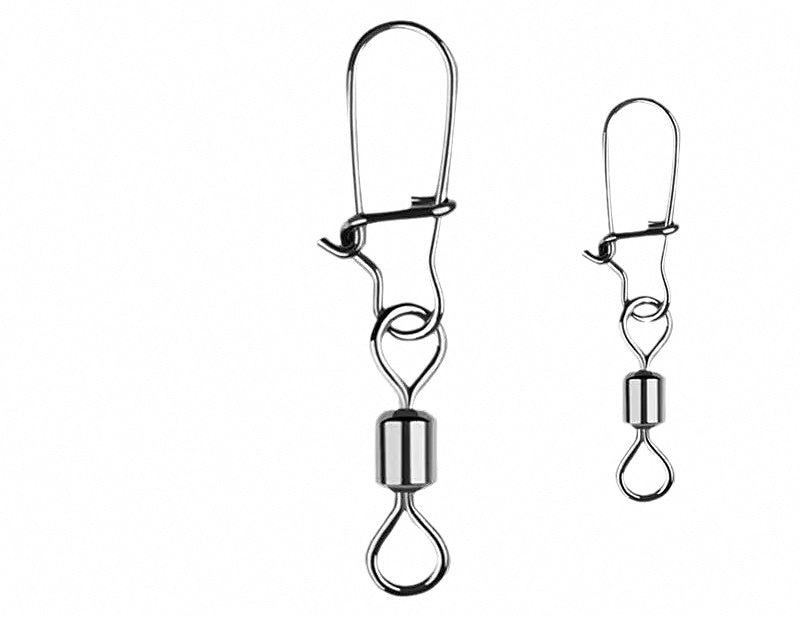 Fast-Open Snap Swivel Connector, Figure-8 Ring, Sizes 10–2 – product photo