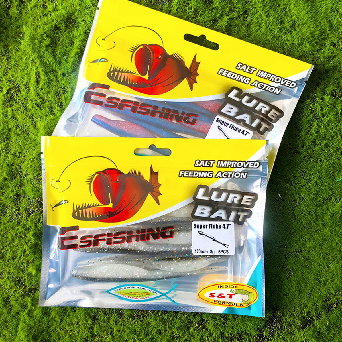 Fork Tail Soft Minnow Lure, 90–120 mm (3.5–4.7 in) – product photo